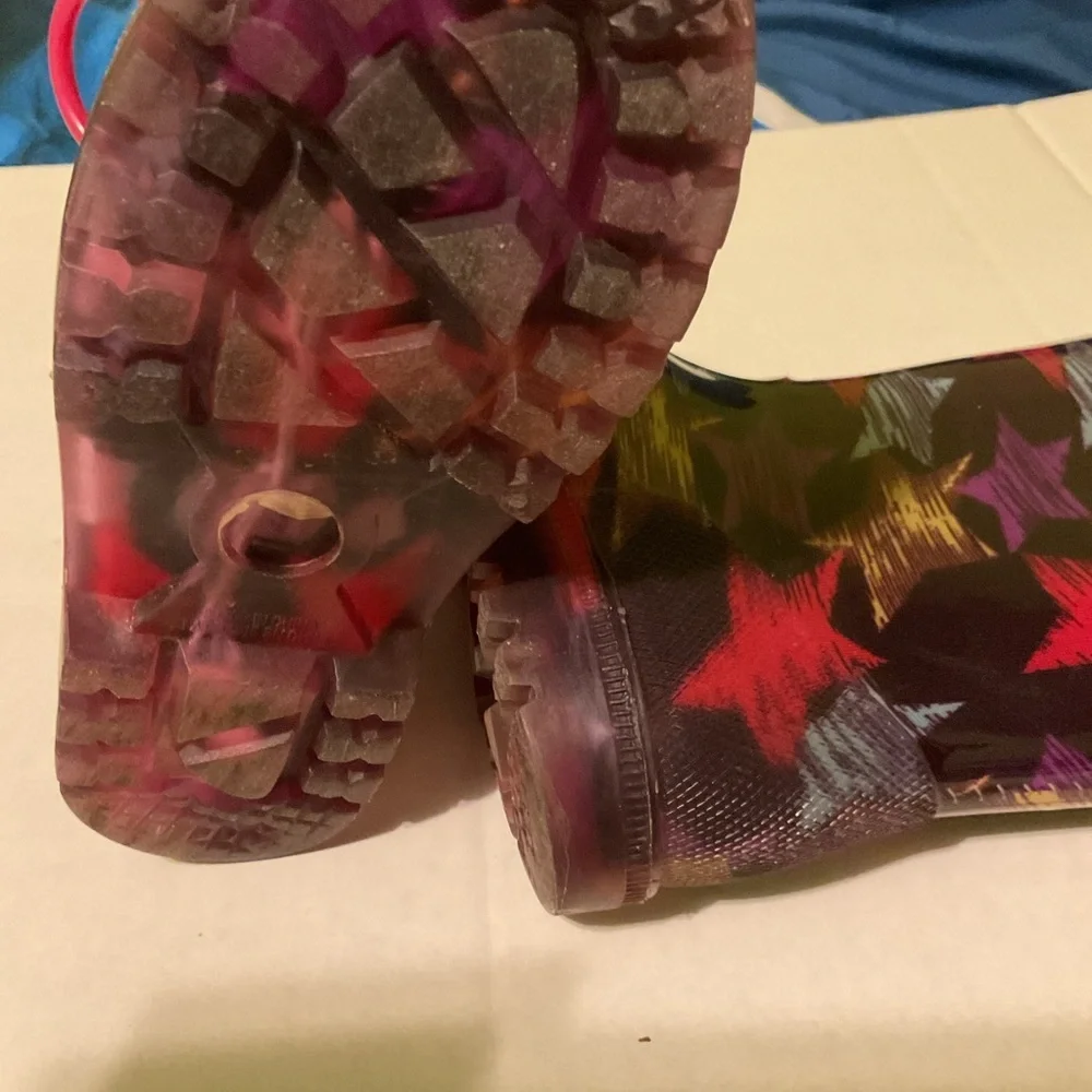 Colorful Kids' Rain Boots with‎ Handles